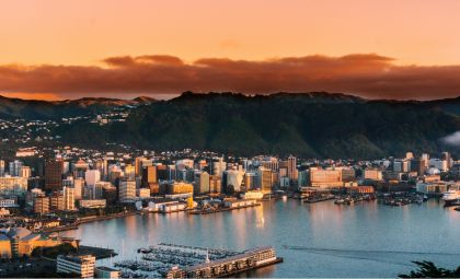 Wellington in Nieuw Zeeland